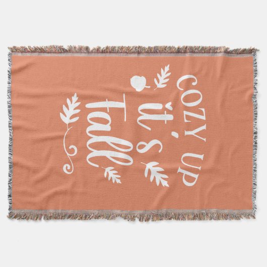 Autum, Fall Orange Decke (Vorderseite)