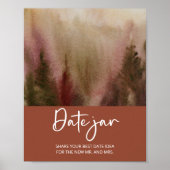 Autum Forest Date Night Ideas Datum Jar Bridgame Poster (Vorne)
