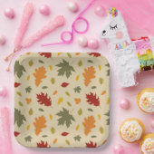 Autum-Herbstlaub Pappteller (Party)