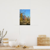 Autum Reflections on Creek Poster (Küche)