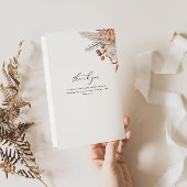 Autum Rustic Floral, Booklet zum Programm für Hoch Flyer