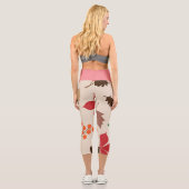 Autuman Capri Leggings (Rückseite)