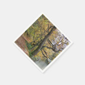 AUTUMMER AM SEE SERVIETTE (Ecke)