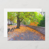 AUTUMMER IN NEW YORK CITY POSTKARTE (Vorne/Hinten)