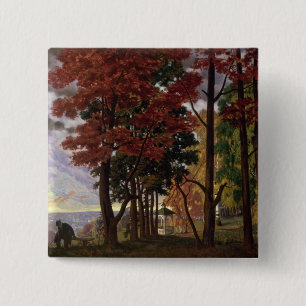 Autumn, 1918 button