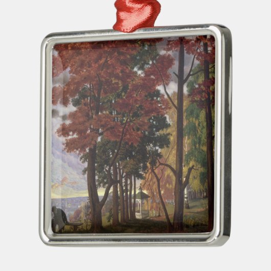 Autumn, 1918 silbernes ornament (Links)