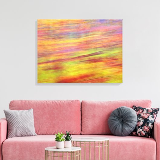 Autumn Abstract Canvas Print Leinwanddruck (Insitu (Wohnzimmer))