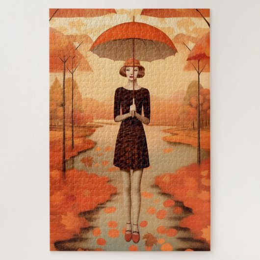 Autumn Abtract Puzzle (Vertikal)