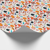 Autumn Abundance Custom Geschenkpapier (Ecke)