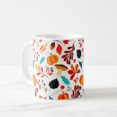 Autumn Abundance Custom Kaffeetasse (Vorderseite Links)