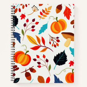 Autumn Abundance Custom Notizblock