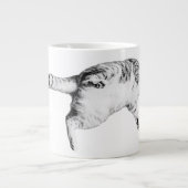 Autumn Acrobat Cat Jumbo-Tasse (Vorderseite)