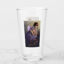 Autumn Allure Glass Cup