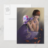 Autumn Allure Postcard Postkarte (Vorne/Hinten)