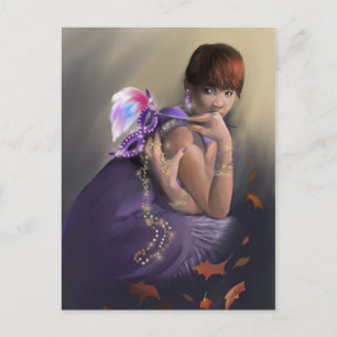 Autumn Allure Postcard Postkarte