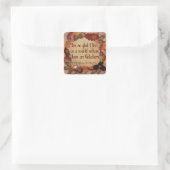 Autumn Anne von Green Gables zitiert Aufkleber (Tasche)