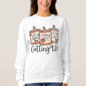 AUTUMN APPLE CINNAMON PUMKIN SPICE WIRD LIT SWEATSHIRT (Vorderseite)