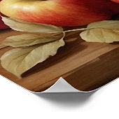 Autumn Apple Pie Poster (Ecke)