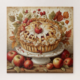 Autumn Apple Pie Puzzle
