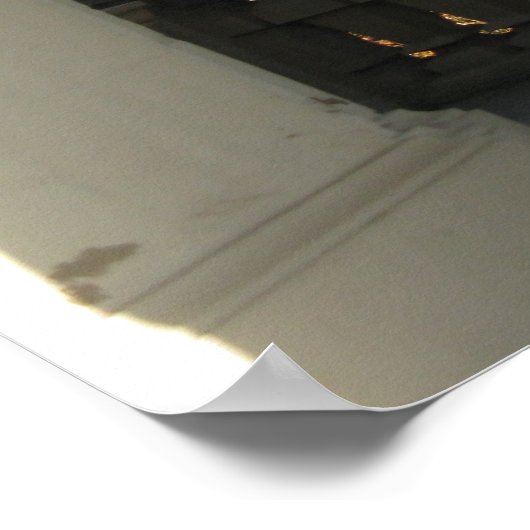 Autumn Archway Poster (Ecke)