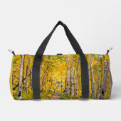 Autumn Aspen Forest–Kenosha to Breckenridge Trail Duffle Bag (Vorderseite)