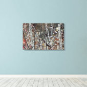 Autumn Aspen Leinwanddruck (Insitu (Holzboden))