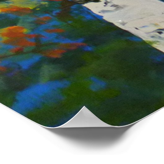 Autumn Aspen Poster (Ecke)