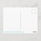 Autumn Aspens Forest Postkarte (Rückseite)