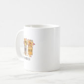 Autumn Autismus Awareness Accept Adaptation Advoca Kaffeetasse (Vorderseite Links)