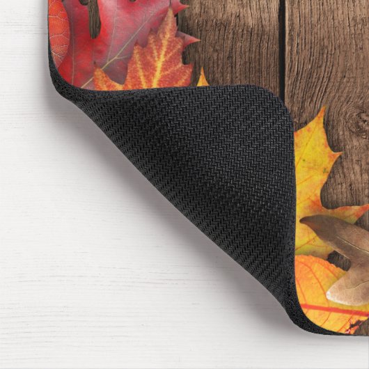 Autumn Banner Poster Mousepad (Ecke)