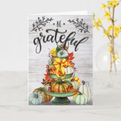 Autumn Be Gratekin Tower Karte (Gelbe Blume)
