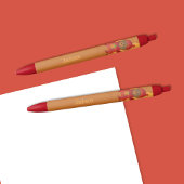 Autumn Bear Kid Pen mit Name Kugelschreiber