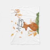 Autumn Beauty Fleecedecke (Vorderseite)