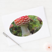 Autumn Beauty Ovaler Aufkleber (Umschlag)