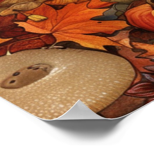 Autumn Beauty Poster (Ecke)