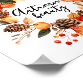 Autumn Beauty Poster (Ecke)