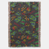 Autumn Berries Decke (Vorderseite Vertikal)