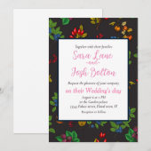 Autumn Berries Einladung (Vorne/Hinten)