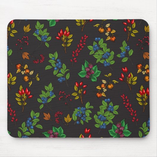 Autumn Berries Mousepad (Vorne)