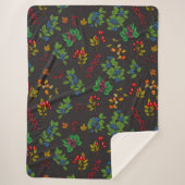 Autumn Berries Sherpadecke (Vorderseite)