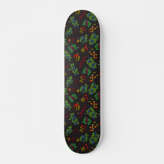 Autumn Berries Skateboard (Vorne)