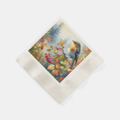 Autumn Bird Paper Napkin Serviette (Ecke)