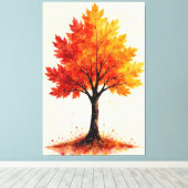 Autumn Blaze Leinwanddruck (Insitu (Holzboden))