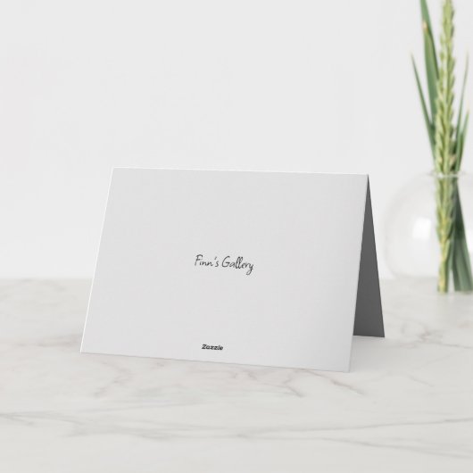 AUTUMN BLESSINGS CARD DANKESKARTE (Rückseite)