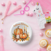 Autumn Blessings Pappteller (Party)