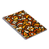 Autumn Bloom Pattern Notizblock (Rechte Seite)