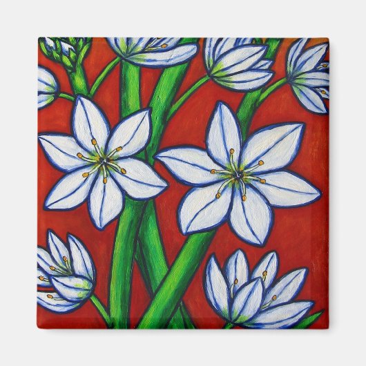 Autumn Bloom Red Magnet (Vorne)