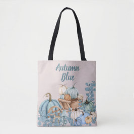 Autumn Blue Pumpkin Garden Tasche