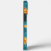 Autumn Blue Pumpkin iPhone Case Mate (Rückseite / Rechts)