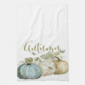 Autumn Blue Pumpkin Kitchen Schürze Küchentuch (Vertikal)
